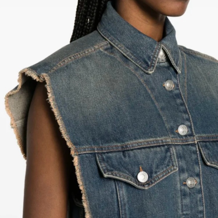 Isabel Marant Blue Vest Jacket